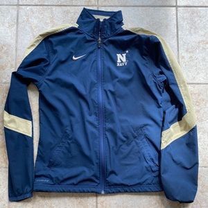 Naval academy Nike zip up
